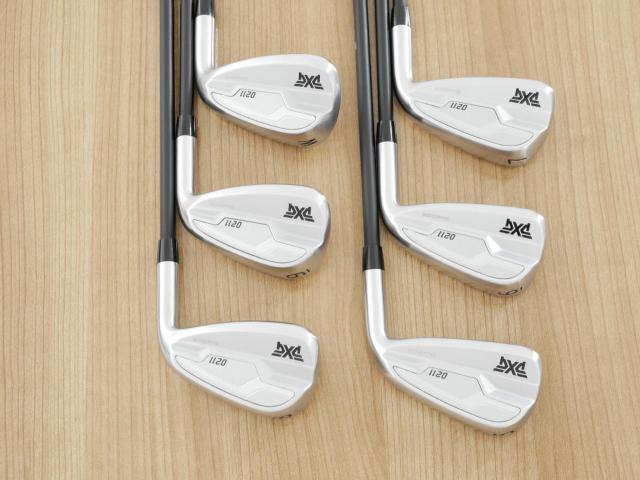 Iron set : PXG : ชุดเหล็ก PXG 0211 DUAL COR (ออกปี 2021 หน้าเด้ง ตีไกลมากๆ) มีเหล็ก 5-Pw (6 ชิ้น) ก้านกราไฟต์ Mitsubishi MMT 60 Flex R