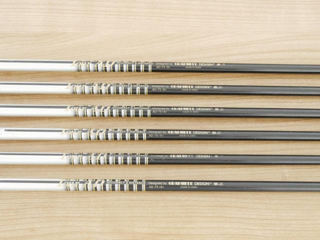Iron set : Yamaha : ชุดเหล็ก Yamaha Inpres X D Forged (ใบใหญ่ ตีง่าย ไกล) มีเหล็ก 5-Pw (6 ชิ้น) ก้านกราไฟต์ Tour AD 75 Flex R