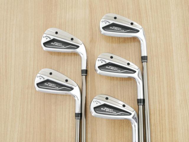 Iron set : Callaway : ชุดเหล็ก Callaway Great Big Bertha (ออกปี 2023 Japan Spec แพงสุด ตีง่ายสุด ไกล) มีเหล็ก 6-Pw (5 ชิ้น) ก้านกราไฟต์ Fujikura Speeder NX Flex R