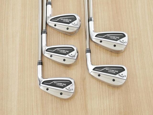 Iron set : Callaway : ชุดเหล็ก Callaway Great Big Bertha (ออกปี 2023 Japan Spec แพงสุด ตีง่ายสุด ไกล) มีเหล็ก 6-Pw (5 ชิ้น) ก้านกราไฟต์ Fujikura Speeder NX Flex R