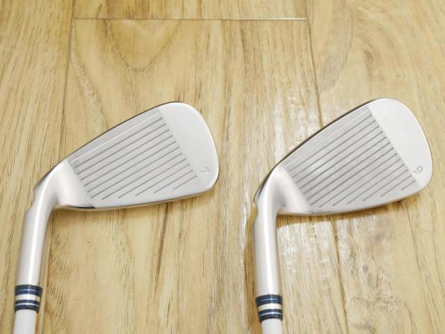 Lady club : All : ชุดเหล็ก Ping G Le 3 (รุ่นล่าสุด ออกปี 2024 ใบใหญ่ ตีง่ายมาก) มีเหล็ก 7-Pw,Sw (5 ชิ้น) ก้านกราไฟต์ Ping ULT 250 J Flex A (Lady)