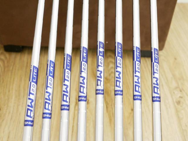 Iron set : Ping : ชุดเหล็ก Ping G400 (ปี 2018 ใบใหญ่ ง่าย ไกล) มีเหล็ก 6-Pw,Aw,Sw,Lw (8 ชิ้น) ก้านเหล็ก Ping AWT 2.0 Lite Flex S