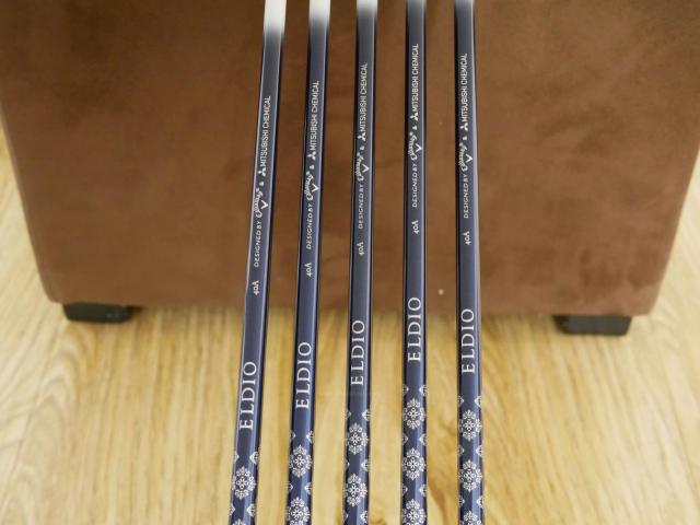 Lady club : All : **ของใหม่ ยังไม่แกะพลาสติก** ชุดเหล็ก Callaway Paradym Max Fast (ออกปี 2023 ตีง่ายสุด ไกลสุดของ Callaway Japan Spec.) มีเหล็ก 7-Pw,56 (5 ชิ้น) ก้านกราไฟต์ Mitsubishi ELDIO 40 Flex A (Lady)