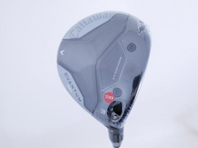 Fairway Wood : callaway : **ของใหม่ ยังไม่แกะพลาสติก** หัวไม้ 3 Callaway Quantum Max (รุ่นล่าสุด ออกปี 2026) Loft 15 ก้าน Athlemax 50 Flex S
