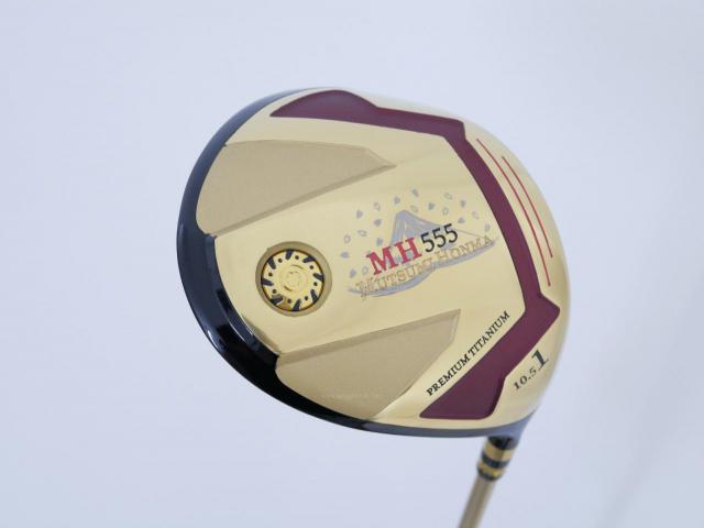 Driver : Other Brand : ไดรเวอร์ Mutsumi Honma MH555 (ปี 2022 หัวขนาด 555cc. หน้าเด้งเกินกฏ) Loft 10.5 Flex R