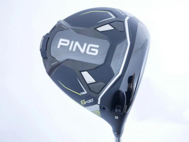 Driver : PING : ไดรเวอร์ Ping G430 Max (รุ่นล่าสุด ปี 2023) Loft 9 ก้าน Ping Tour 2.0 65 Flex S