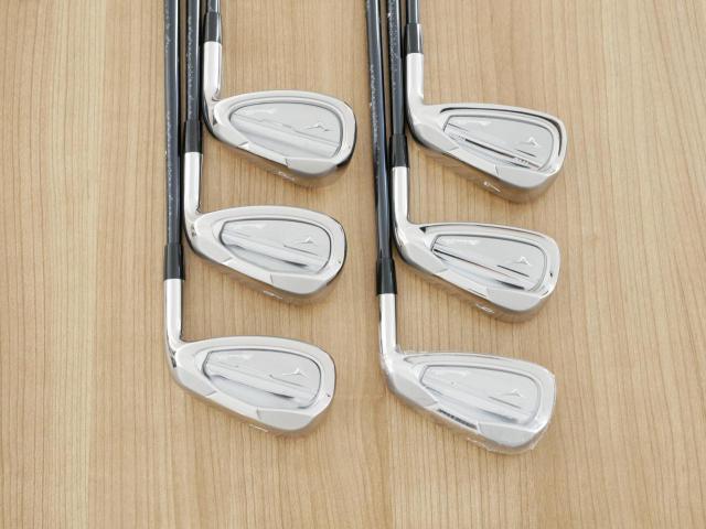 Iron set : Mizuno : ชุดเหล็ก Mizuno Pro Ti18 (รุ่นปี 2019 หน้า Titanium ตีง่าย ไกล) มีเหล็ก 5-Pw (6 ชิ้น) ก้านกราไฟต์ Flex R