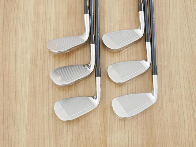 Iron set : Mizuno : ชุดเหล็ก Mizuno Pro Ti18 (รุ่นปี 2019 หน้า Titanium ตีง่าย ไกล) มีเหล็ก 5-Pw (6 ชิ้น) ก้านกราไฟต์ Flex R
