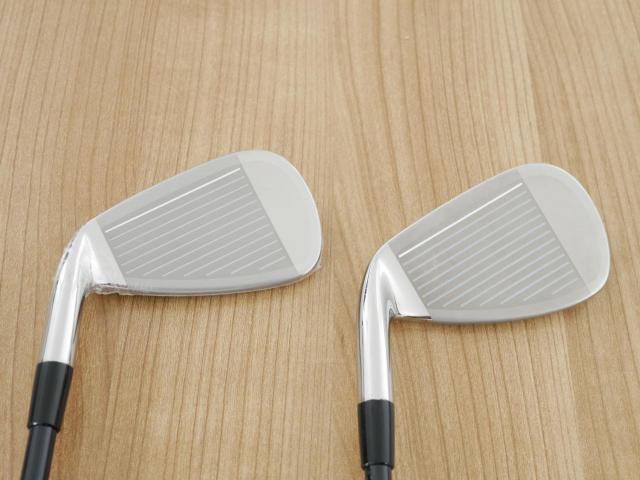 Iron set : Mizuno : ชุดเหล็ก Mizuno Pro Ti18 (รุ่นปี 2019 หน้า Titanium ตีง่าย ไกล) มีเหล็ก 5-Pw (6 ชิ้น) ก้านกราไฟต์ Flex R