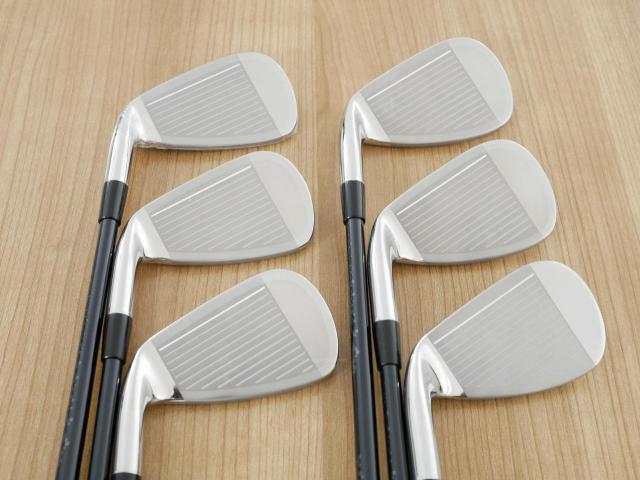 Iron set : Mizuno : ชุดเหล็ก Mizuno Pro Ti18 (รุ่นปี 2019 หน้า Titanium ตีง่าย ไกล) มีเหล็ก 5-Pw (6 ชิ้น) ก้านกราไฟต์ Flex R