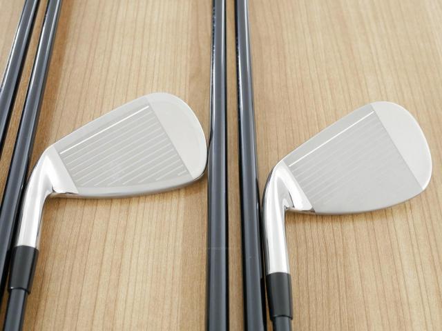 Iron set : Mizuno : ชุดเหล็ก Mizuno Pro Ti18 (รุ่นปี 2019 หน้า Titanium ตีง่าย ไกล) มีเหล็ก 5-Pw (6 ชิ้น) ก้านกราไฟต์ Flex R