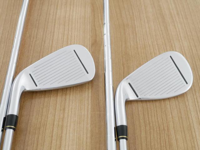 Iron set : Taylormade : ชุดเหล็ก Taylormade Gloire G (รุ่นท๊อปสุด ตีไกลมากๆ เหล็ก 7 Loft 26.5 หน้าเด้ง) มีเหล็ก 6-Pw,Aw (6 ชิ้น) ก้านเหล็ก NS Pro 830 Flex S
