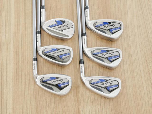 Iron set : Maruman : ชุดเหล็ก Maruman Conductor TF-02 มีเหล็ก 6-Pw,Aw (6 ชิ้น) ก้านกราไฟต์ Flex R
