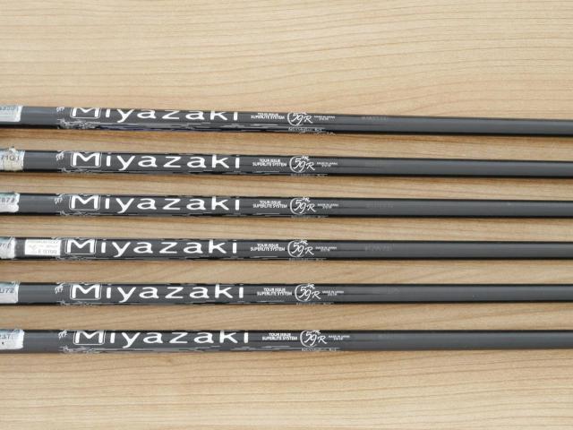 Iron set : Tourstage : ชุดเหล็ก Tourstage VIQ (Forged) มีเหล็ก 5-Pw (6 ชิ้น) ก้านกราไฟต์ Miyazaki 59 Flex R