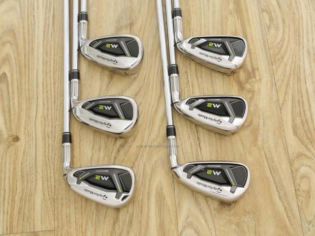 Iron set : Taylormade : ชุดเหล็ก Taylormade M2 2017 มีเหล็ก 5-Pw (6 ชิ้น) ก้านเหล็ก REAX 90 Flex R