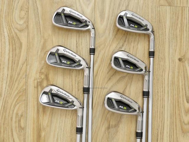 Iron set : Taylormade : ชุดเหล็ก Taylormade M2 2017 มีเหล็ก 5-Pw (6 ชิ้น) ก้านเหล็ก REAX 90 Flex R