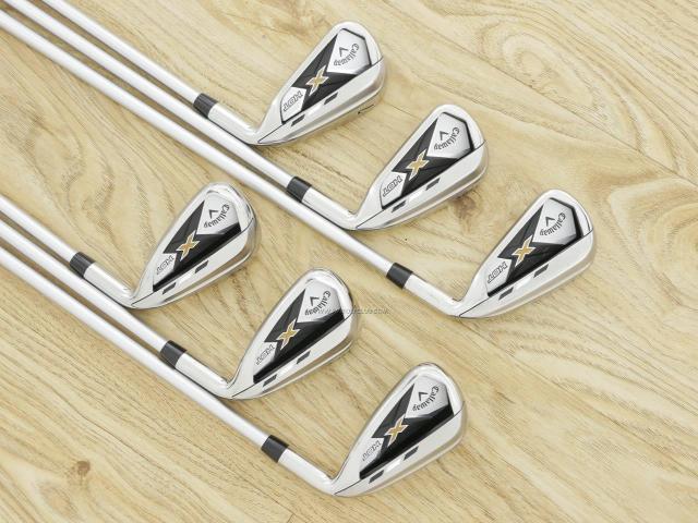 Iron set : Callaway : ชุดเหล็ก Callaway X Hot มีเหล็ก 5-Pw (6 ชิ้น) ก้านกราไฟต์ 60 Flex S