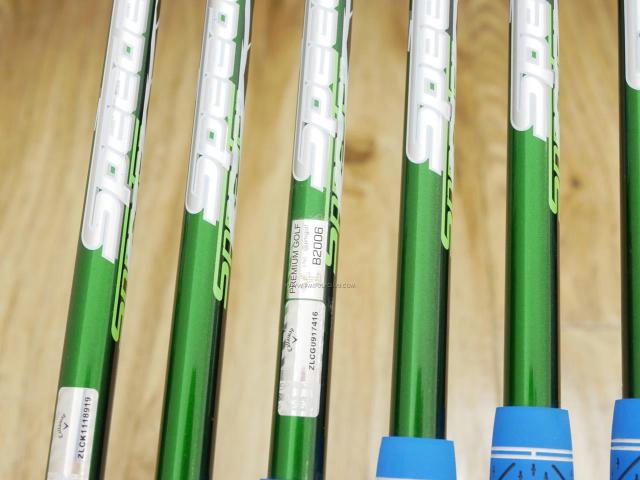 Iron set : Callaway : ชุดเหล็ก Callaway EPIC Max Fast (รุ่นแพงสุด ไกลสุดของ Callaway ปี 2021) มีเหล็ก 6-Pw,Aw (6 ชิ้น) ก้านกราไฟต์ Fujikura Speeder Evolution Flex R