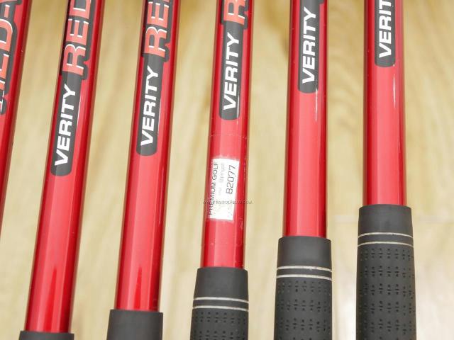 Iron set : Maruman : ชุดเหล็ก Maruman Red-V II (ใบใหญ่ ตีง่าย ไกล) มีเหล็ก 5-Pw (6 ชิ้น) ก้านกราไฟต์ Flex S