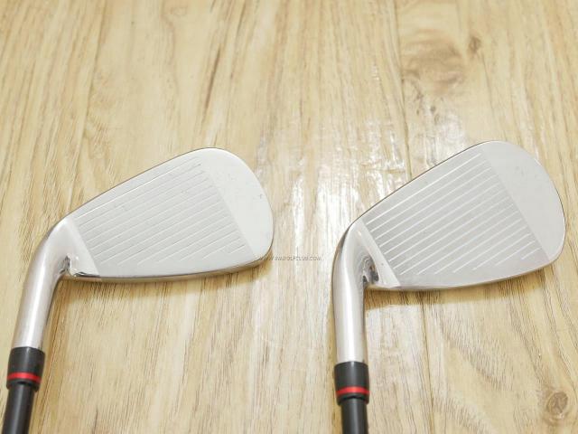 Iron set : Maruman : ชุดเหล็ก Maruman Red-V II (ใบใหญ่ ตีง่าย ไกล) มีเหล็ก 5-Pw (6 ชิ้น) ก้านกราไฟต์ Flex S