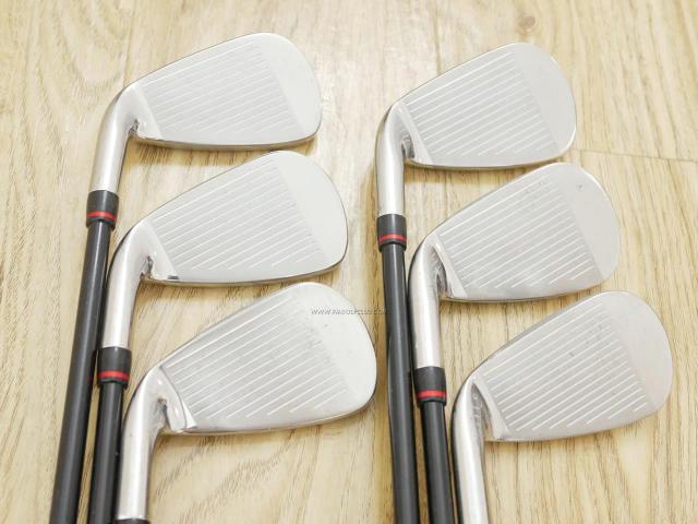 Iron set : Maruman : ชุดเหล็ก Maruman Red-V II (ใบใหญ่ ตีง่าย ไกล) มีเหล็ก 5-Pw (6 ชิ้น) ก้านกราไฟต์ Flex S