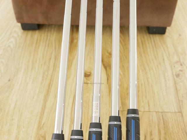 Iron set : RC Royal Collection : ชุดเหล็ก RC (Royal Collection) RCV (ใบใหญ่ ตีง่ายมาก) มีเหล็ก 6-Pw (5 ชิ้น) ก้านเหล็ก Flex R