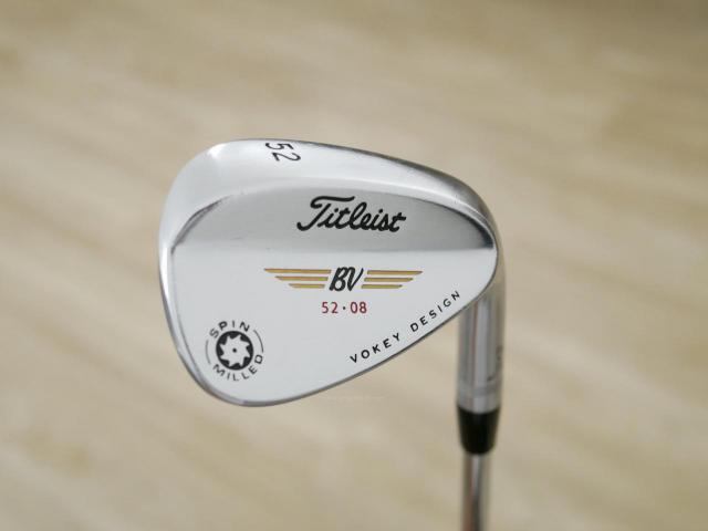 Wedge : Other : Wedge Titleist Vokey Design SPIN MILLED Loft 52 ก้านเหล็ก Flex S