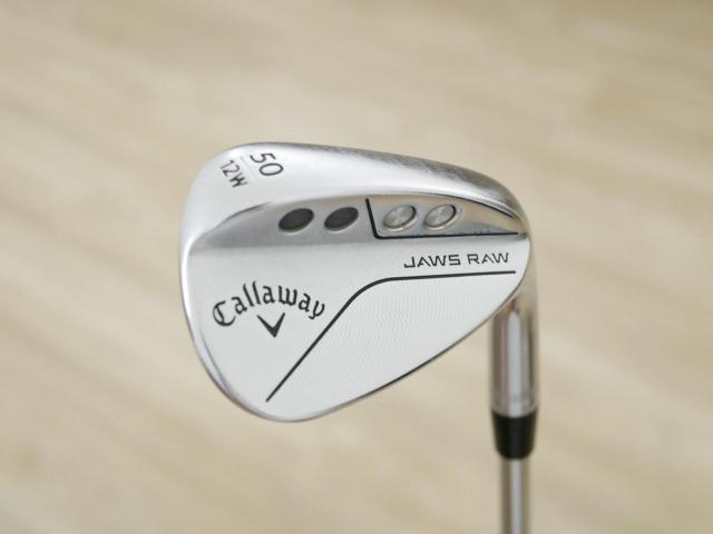Wedge : Callaway : Wedge Callaway JAWS RAW (รุ่นปี 2023) Loft 50 ก้านเหล็ก Dynamic Gold S200