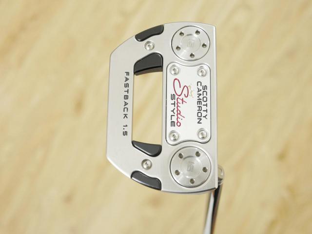 Putter : All : พัตเตอร์ Scotty Cameron Studio Style Fastback 1.5 (ออกปี 2025) ยาว 34 นิ้ว