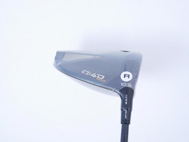 Driver : Taylormade : **ของใหม่ ยังไม่แกะพลาสติก** ไดรเวอร์ Taylormade Qi4D MAX (รุ่นใหม่ล่าสุด ออกปี 2026) Loft 10.5 ก้าน Mitsubishi REAX 50 Flex R