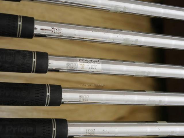 Iron set : Mizuno : ชุดเหล็ก Mizuno MX-100 (ใบใหญ่ ตีง้าย) มีเหล็ก 5-Pw,Aw,Sw (8 ชิ้น) ก้านเหล็ก NS Pro 950 FLex R