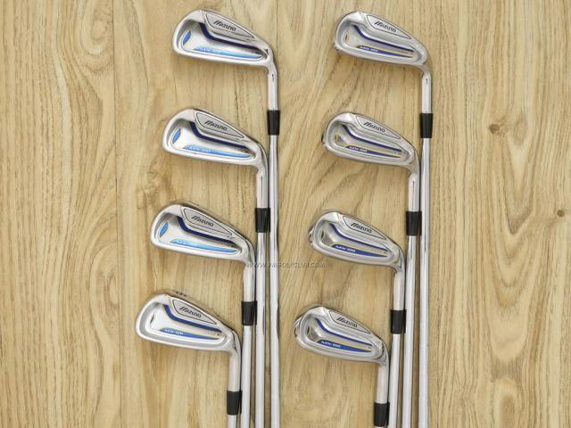Iron set : Mizuno : ชุดเหล็ก Mizuno MX-100 (ใบใหญ่ ตีง้าย) มีเหล็ก 5-Pw,Aw,Sw (8 ชิ้น) ก้านเหล็ก NS Pro 950 FLex R