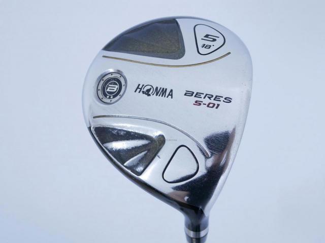 Fairway Wood : Honma : หัวไม้ 5 Honma Beres S-01 Loft 18 ก้าน ARMRQ 6 (49) Flex S (2 ดาว)