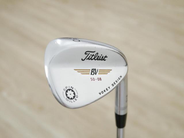 Wedge : Other : Wedge Titleist Vokey Design SPIN MILLED Loft 50 ก้านเหล็ก NS Pro 950 Flex S
