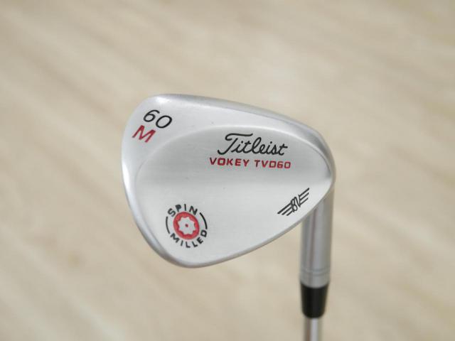 Wedge : Other : Wedge Titleist Vokey TVD Spin Milled Loft 60 ก้านเหล็ก Dynamic Gold S200