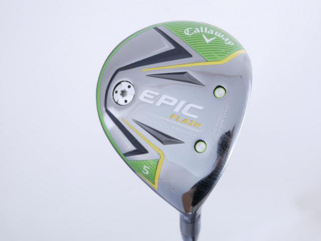 Lady club : All : หัวไม้ 5 Callaway Epic Flash Star (รุ่นปี 2019) Loft 18 ก้าน Fujikura Speeder Evolution Flex A (Lady)