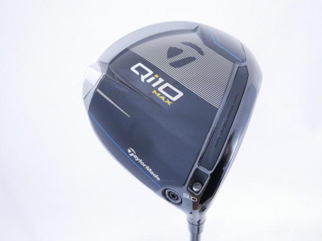 Driver : Taylormade : ไดรเวอร์ Taylormade Qi10 MAX (ออกปี 2024) Loft 9 ก้าน Fujikura VENTUS 5 Flex R
