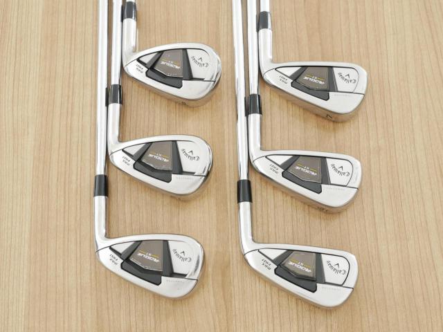 Iron set : Callaway : ชุดเหล็ก Callaway Rogue ST Max Fast (ออกปี 2022 ตีง่ายที่สุด ไกลสุดของ Callaway) มีเหล็ก 5-Pw (6 ชิ้น) ก้านเหล็ก NS Pro Modus 105 Flex S