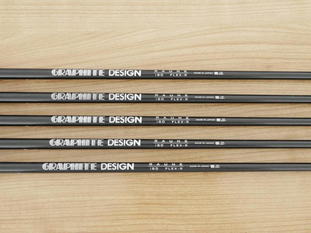 Iron set : Callaway : ชุดเหล็ก Callaway EPIC Max Fast (รุ่นแพงสุด ไกลสุดของ Callaway ปี 2021) มีเหล็ก 7-Pw,Aw (5 ชิ้น) ก้านกราไฟต์ Graphite Design RAUNE i60 Flex R