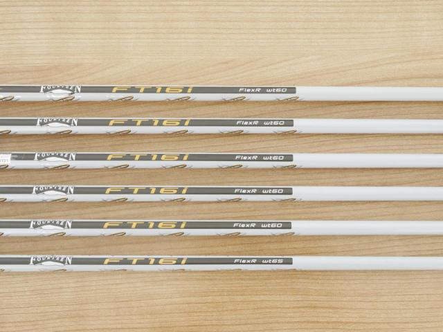 Iron set : Fourteen : ชุดเหล็ก Fourteen TC404 (ปี 2018 ใบใหญ่ ตีไกลมาก เหล็ก 7 Loft 28) มีเหล็ก 6-Pw,Aw (6 ชิ้น) ก้านกราไฟต์ Flex R