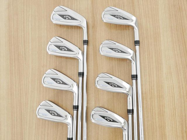 Iron set : Callaway : ชุดเหล็ก Callaway Paradym Ai Smoke Max Fast (ออกปี 2024 ตีง่ายมาก ไกล Japan Spec.) มีเหล็ก 6-Pw,Aw,Gw,Sw (8 ชิ้น) ก้านเหล็ก NS Pro 850 NEO Flex S