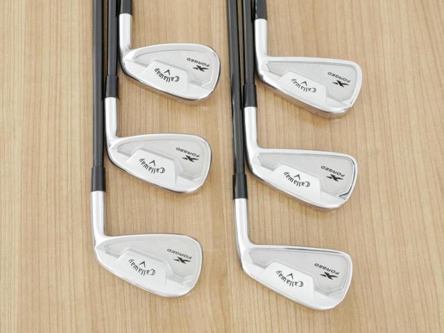 Iron set : Callaway : ชุดเหล็ก Callaway X Forged Star (ออกปี 2021) มีเหล็ก 5-Pw (6 ชิ้น) ก้านกราไฟต์ Tour AD AD-95 Flex S
