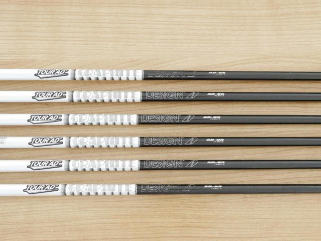 Iron set : Callaway : ชุดเหล็ก Callaway X Forged Star (ออกปี 2021) มีเหล็ก 5-Pw (6 ชิ้น) ก้านกราไฟต์ Tour AD AD-95 Flex S
