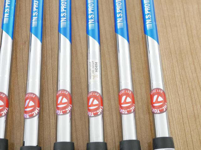 Iron set : Taylormade : ชุดเหล็ก Taylormade Qi (ออกปี 2024 Japan Spec.) มีเหล็ก 5-Pw (6 ชิ้น) ก้านเหล็ก NS Pro Zelos 7 Flex S