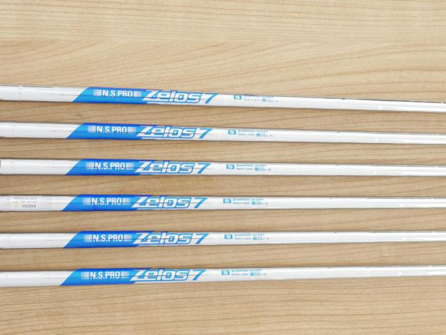 Iron set : Taylormade : ชุดเหล็ก Taylormade Qi (ออกปี 2024 Japan Spec.) มีเหล็ก 5-Pw (6 ชิ้น) ก้านเหล็ก NS Pro Zelos 7 Flex S