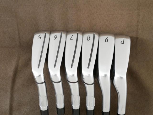 Iron set : Taylormade : ชุดเหล็ก Taylormade Qi (ออกปี 2024 Japan Spec.) มีเหล็ก 5-Pw (6 ชิ้น) ก้านเหล็ก NS Pro Zelos 7 Flex S
