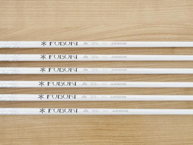 Iron set : Mizuno : ชุดเหล็ก Mizuno Pro 719 Forged (ปี 2020 นุ่มมาก แน่น คมมากๆ) มีเหล็ก 5-Pw (6 ชิ้น) ก้านกราไฟต์ Mitsubishi FUBUKI AX i375 Flex R