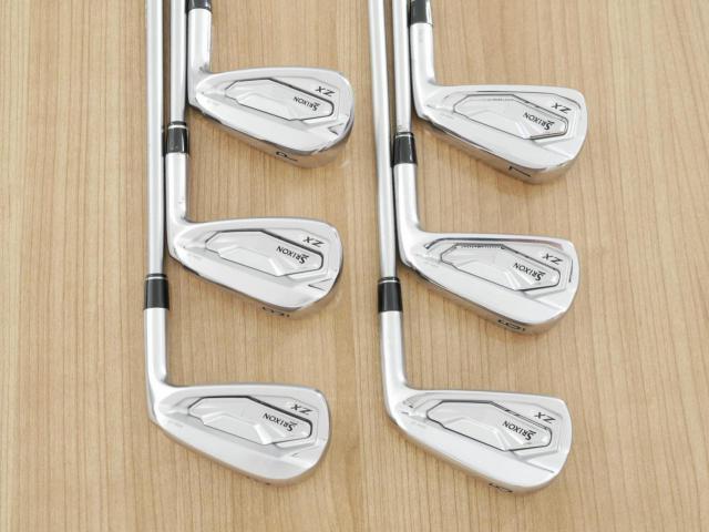 Iron set : Other Brand : ชุดเหล็ก Srixon ZX5 MK II Forged (ออกปี 2023) มีเหล็ก 5-Pw (6 ชิ้น) ก้านกราไฟต์ Mitsubishi Diamana ZX-II 60 Flex R