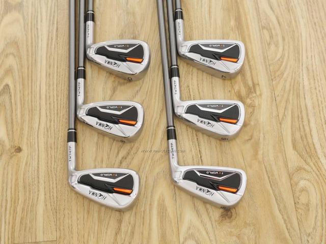 Iron set : Honma : ชุดเหล็ก Honma Tour World TW747P (รุ่นปี 2019) มีเหล็ก 5-10 (6 ชิ้น) ก้านกราไฟต์ Honma Vizard 50 Flex S