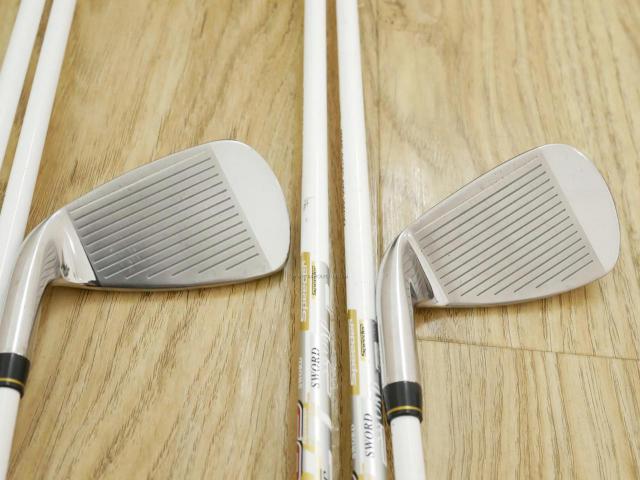 Iron set : Katana : ชุดเหล็ก Katana Sword IZU Max G (ตีง่าย หน้าเด้ง) มีเหล็ก 6-Pw,Aw,Sw (7 ชิ้น) ก้านกราไฟต์ Fujikura Speeder 589 Flex SR